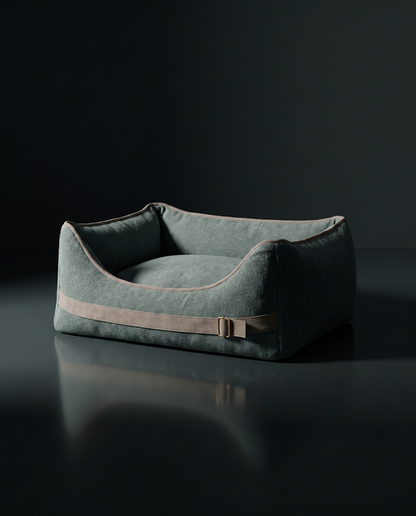 Godfather Raised Dog Bed - Sage ombra