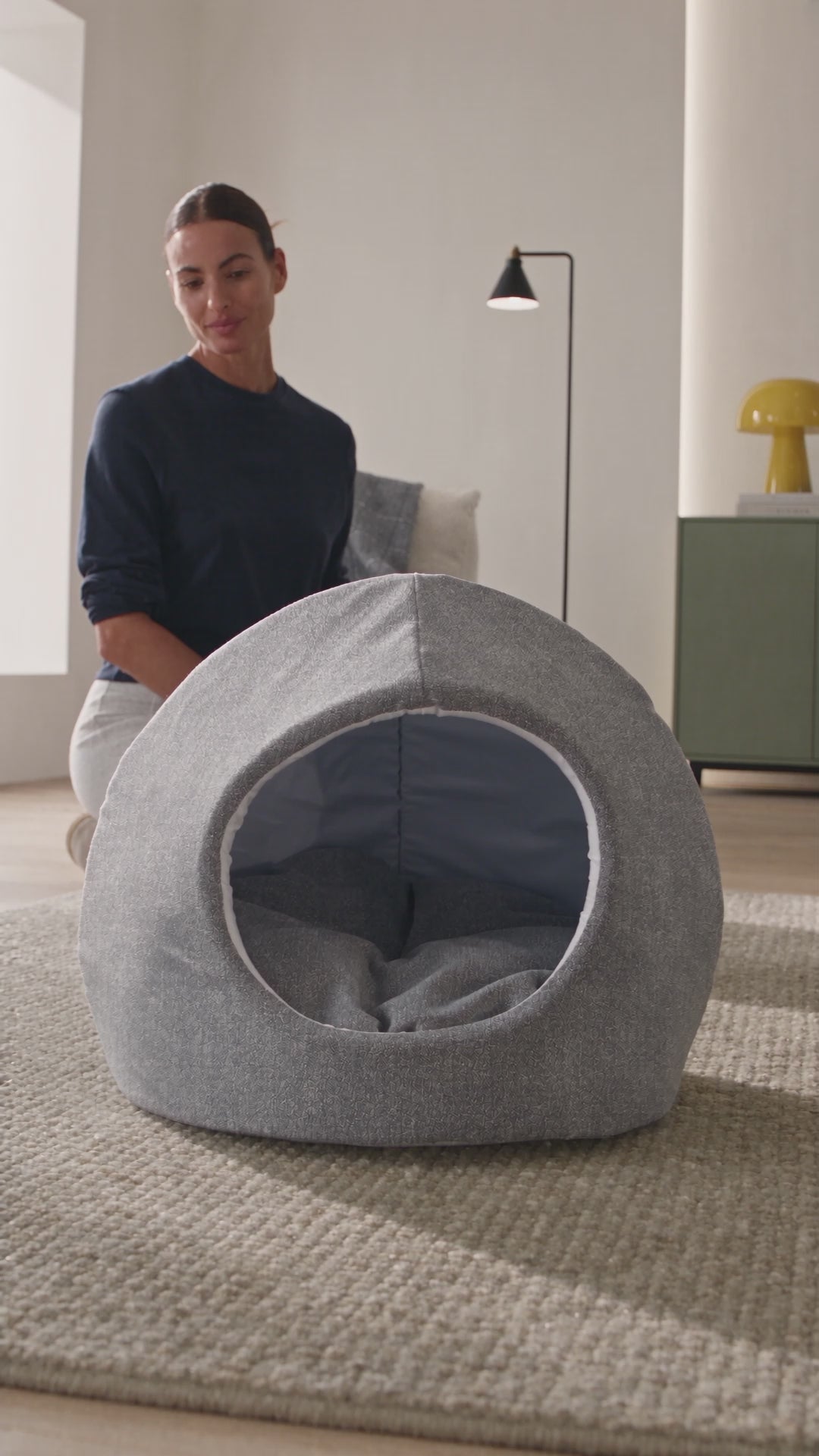 Igloo: da igloo chiuso a cuccia aperta in tre gesti
